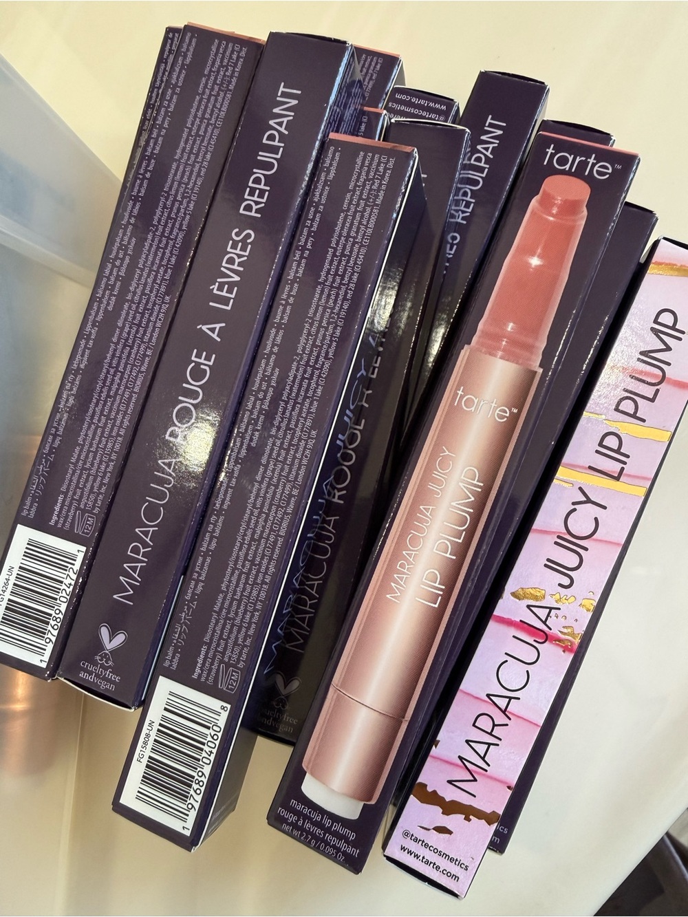 New Tarte Maracuja Juicy Lip Plump/Lip - Random Selection (Price is for 1 item)